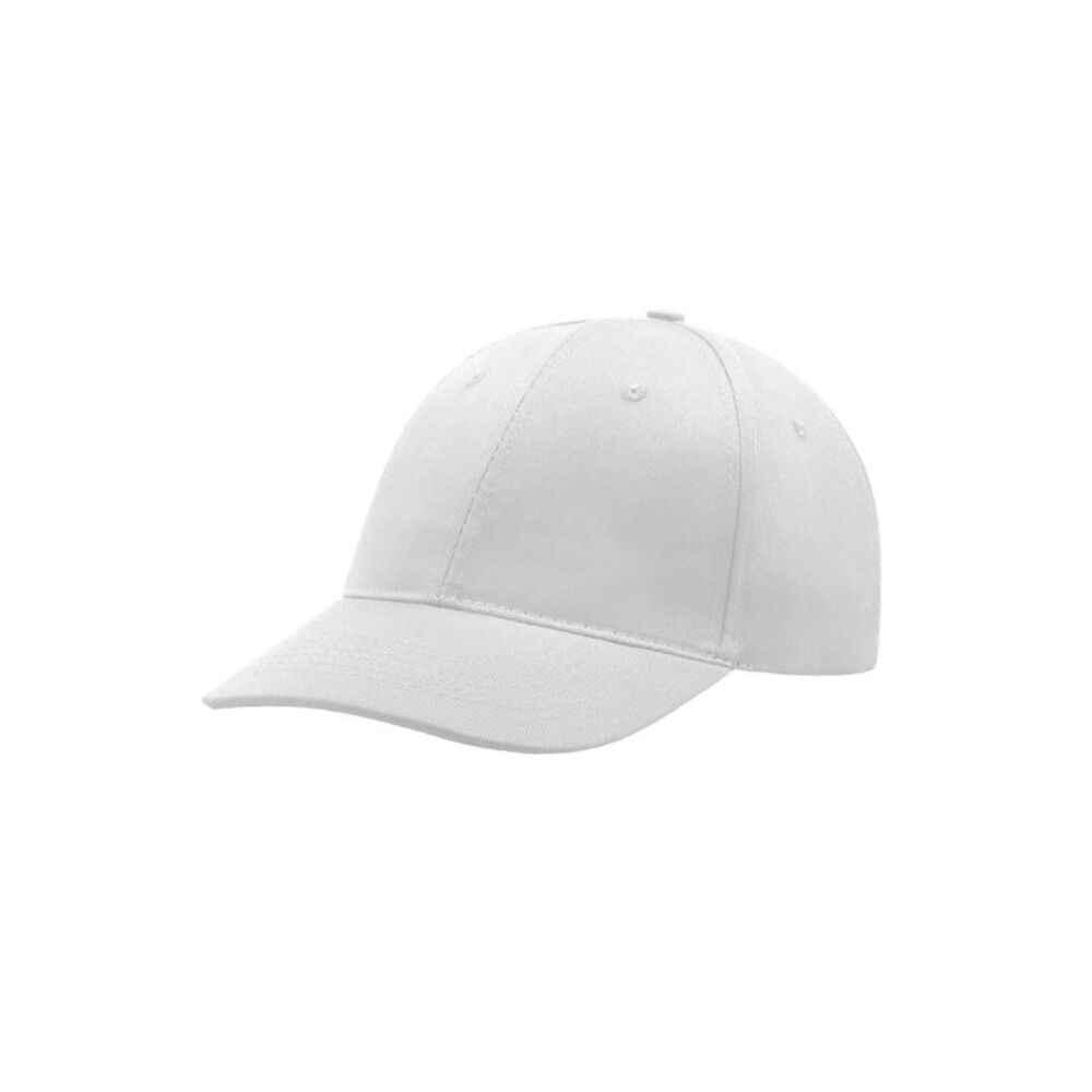 Atlantis Start 6 Panel Baseball Cap / White